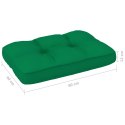  Poduszka na sofę z palet, zielona, 60x40x12 cm Lumarko!