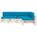  Poduszki na sofę z palet, 7 szt., niebieskie Lumarko!