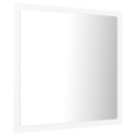  Lustro łazienkowe LED, białe, 40x8,5x37cm, płyta wiórowa Lumarko!