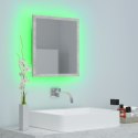  Lustro łazienkowe LED, szarość betonu, 40x8,5x37 cm, płyta Lumarko!