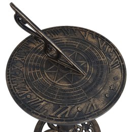 Lumarko Zegar słoneczny, brąz, 35,5 x 82 cm, plastikowy