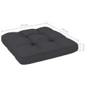  Poduszka na sofę z palet, antracytowa, 70x70x12 cm Lumarko!