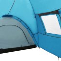  Namiot turystyczny typu igloo, 650x240x190 cm, 8-os., niebieski Lumarko!