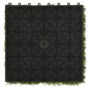  Sztuczna trawa w płytkach, 11 szt., zielona, 30x30 cm Lumarko!