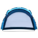  Namiot imprezowy z LED i 4 ściankami, 3,6x3,6x2,3 m, niebieski Lumarko!