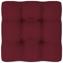  Poduszka na sofę z palet, winna czerwień, 70x70x12 cm Lumarko!