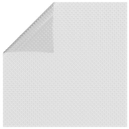 Lumarko Pływająca folia solarna z PE, 1000x600 cm, szara