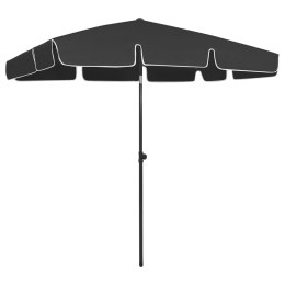  Parasol plażowy, czarny, 200x125 cm Lumarko!