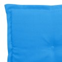  Poduszki na krzesła ogrodowe, 4 szt., niebieskie, 50x50x4 cm Lumarko!