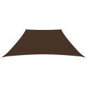  Trapezowy żagiel ogrodowy, tkanina Oxford, 3/4x2 m, brązowy Lumarko!