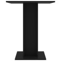  Stolik bistro, czarny, 60x60x75 cm, płyta wiórowa Lumarko!
