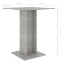  Stolik bistro, szarość betonu, 60x60x75 cm, płyta wiórowa Lumarko!
