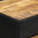  Stolik typu konsola, 110x35x75 cm, surowe drewno mango Lumarko!