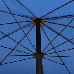  Parasol ogrodowy na słupku, 200x130 cm, lazurowy Lumarko!