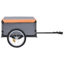  Transportowa przyczepa rowerowa, szaro-pomarańczowa, 65 kg Lumarko!