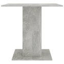  Stół jadalniany, betonowy szary, 80 x 80 x 75 cm, płyta wiórowa Lumarko!