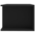  Szafka pod TV z oświetleniem LED, czarna, 90x39x30 cm Lumarko!