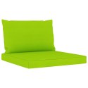  Ogrodowa sofa 4-os. z jasnozielonymi poduszkami Lumarko!