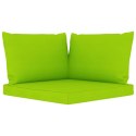  Ogrodowa sofa 4-os. z jasnozielonymi poduszkami Lumarko!