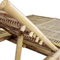  2-osobowy leżak z poduszkami, bambusowy Lumarko!