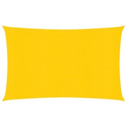  Żagiel przeciwsłoneczny, 160 g/m², żółty, 2x4 m, HDPE Lumarko!