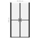  Drzwi prysznicowe, szkło mrożone, ESG, (93-96)x190 cm Lumarko!