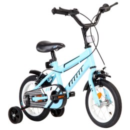Lumarko Rower dla dzieci, 12 cali, czarno-niebieski