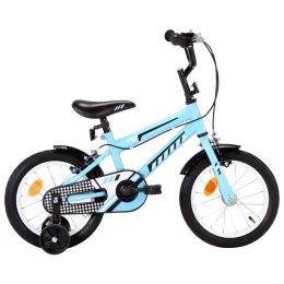 Lumarko Rower dla dzieci, 14 cali, czarno-niebieski