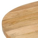  Stół jadalniany, okrągły, 110 x 76 cm, lite drewno mango Lumarko!