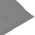  Poduszka na leżak, szara, (75+105)x50x4 cm Lumarko!