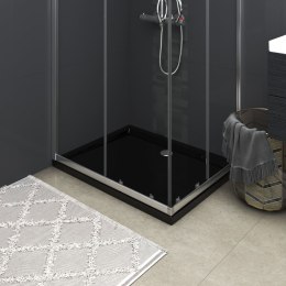 Lumarko Brodzik prysznicowy, prostokątny, czarny, ABS, 80x100 cm