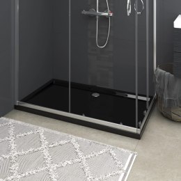 Lumarko Prostokątny brodzik prysznicowy, ABS, czarny, 70x120 cm