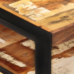   Stolik kawowy, 120 x 60 x 40 cm, lite drewno z odzysku Lumarko!