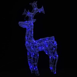  Świąteczna ozdoba renifer, 90 diod LED, 60x16x100 cm, akryl Lumarko!