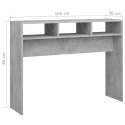  Stolik konsolowy, szarość betonu, 105x30x80 cm, płyta wiórowa Lumarko!