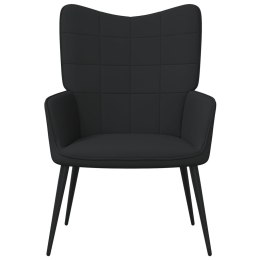  Fotel, 62 x 68,5 x 96 cm, czarny, obity tkaniną Lumarko!