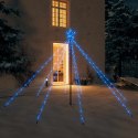  Choinka z lampek, wewn./zewn., 400 niebieskich diod LED, 2,5 m Lumarko!