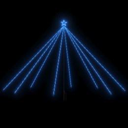  Choinka z lampek, wewn./zewn., 576 niebieskich diod LED, 3,6 m Lumarko!