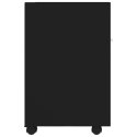  Szafka boczna z kółkami, czarna, 33x38x60 cm, płyta Lumarko!