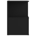  Szafka nocna, czarna, 35x35x55 cm, płyta wiórowa Lumarko!