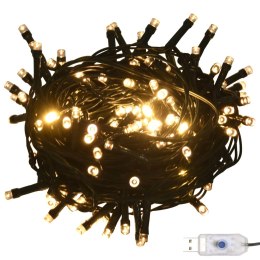 Lumarko Lampki LED, ciepła biel, 30 m, PVC