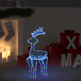  Świąteczna dekoracja, renifer z siatki, 306 LED, 60x24x89 cm Lumarko!