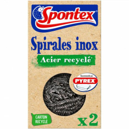 Spontex Spirales Inox Acier Recycle 2szt 1950117...