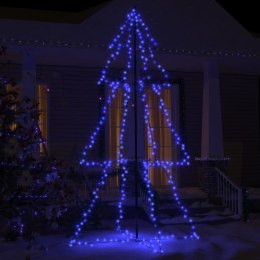  Ozdoba świąteczna w kształcie choinki, 300 LED, 120x220 cm Lumarko!