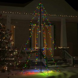  Ozdoba świąteczna w kształcie choinki, 300 LED, 120x220 cm Lumarko!