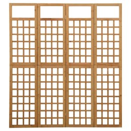  Parawan pokojowy 4-panelowy/trejaż, drewno jodłowe, 161x180 cm Lumarko!