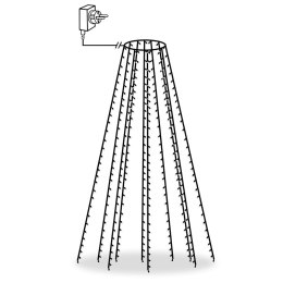 Lumarko Siatka lampek choinkowych, 300 zimnych białych diod LED, 300 cm