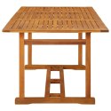  Ogrodowy stół jadalniany, 180x90x75 cm, lite drewno akacjowe Lumarko!