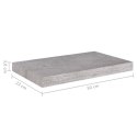  Półki ścienne, 4 szt., szarość betonu, 50x23x3,8 cm, MDF Lumarko!