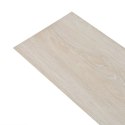  Samoprzylepne panele podłogowe z PVC, 5,21 m², 2 mm, biały dąb Lumarko!